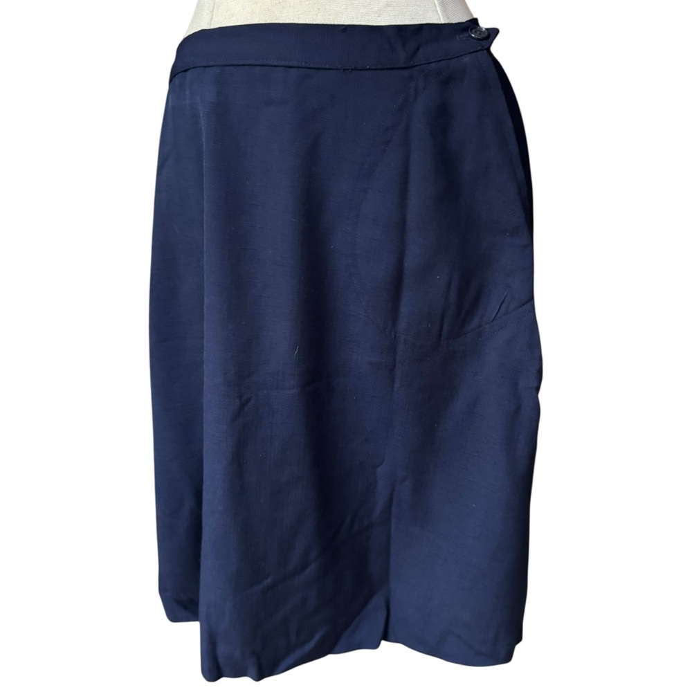 1940s Handmade‎ Cotton Blend A-Line Skirt